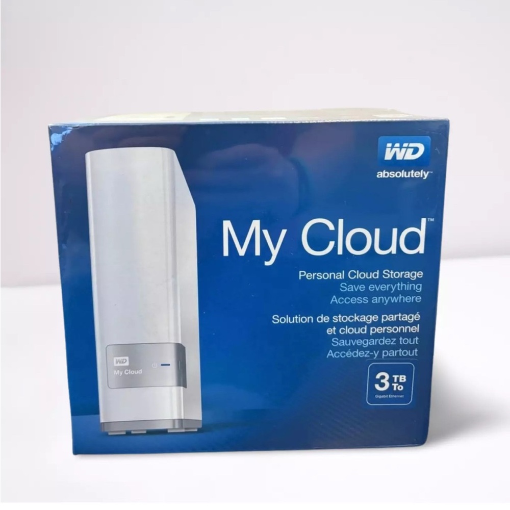 WD My Cloud Personal Cloud Storage 3TB NEW UNOPENED